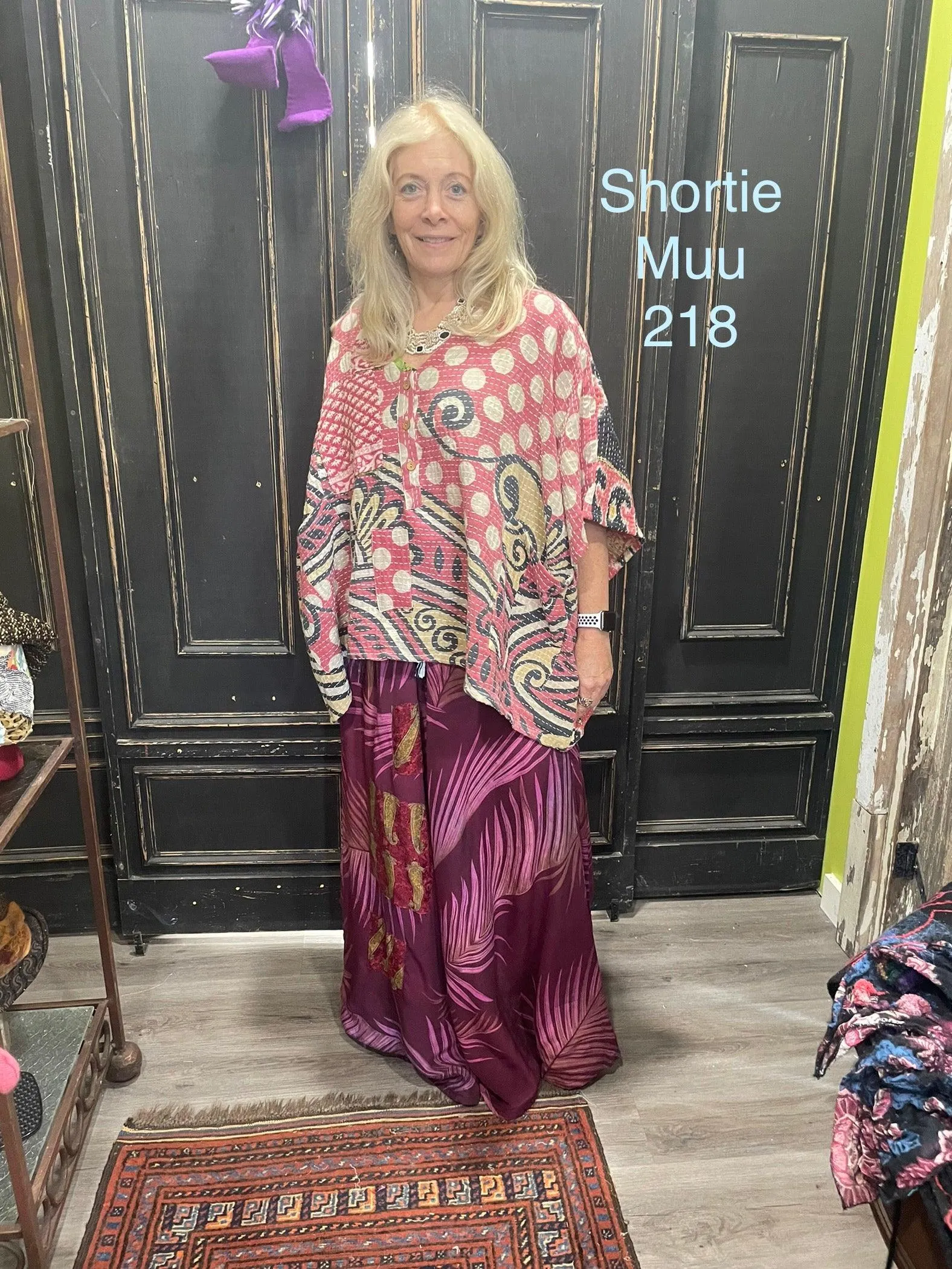 Kantha Shortie Muu #03 by Kantha Bae