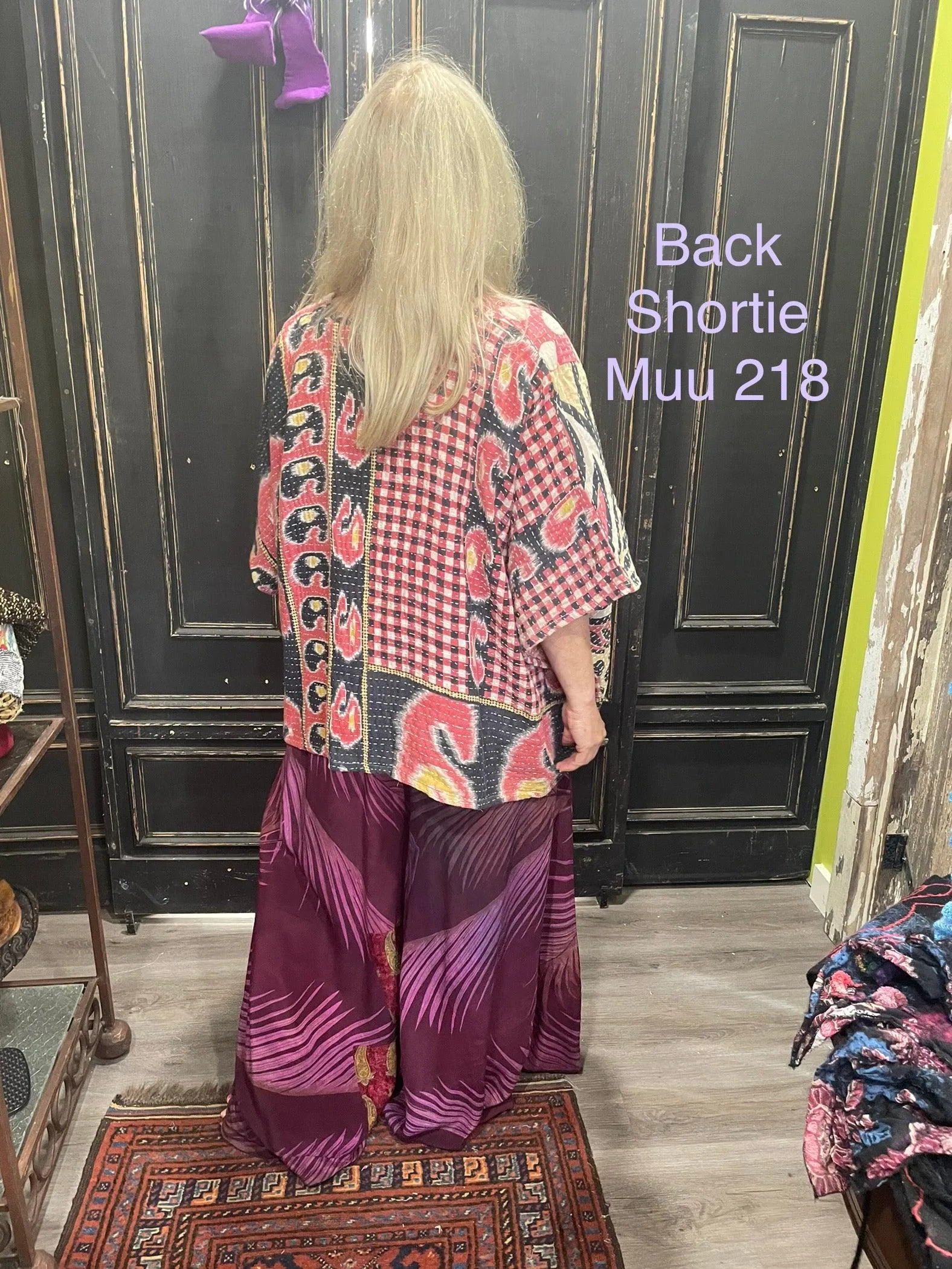 Kantha Shortie Muu #03 by Kantha Bae