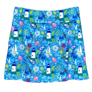 Kiawah Country Club Skort in Harbor Lights