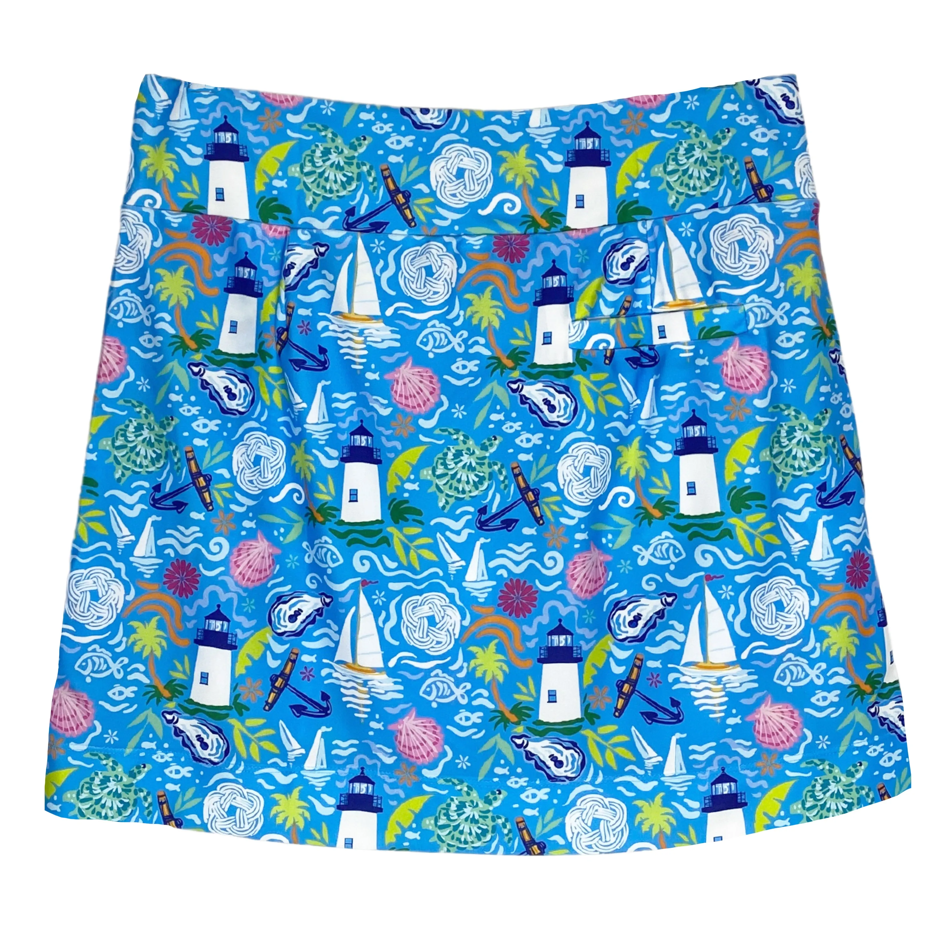Kiawah Country Club Skort in Harbor Lights