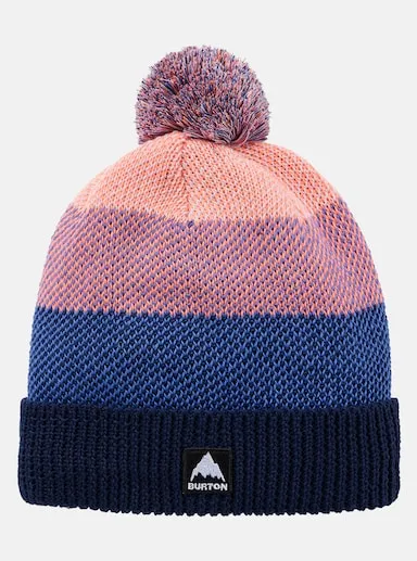 Kids' Fleece-Lined Pom Beanie