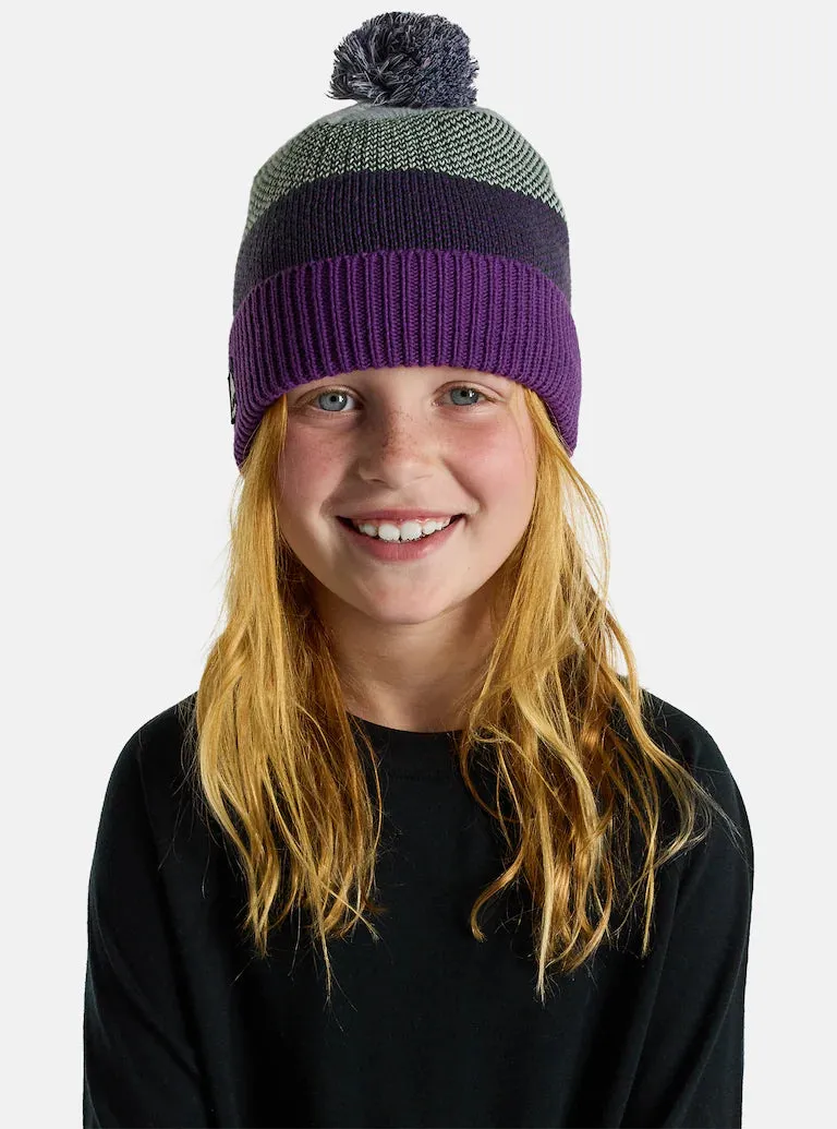 Kids' Fleece-Lined Pom Beanie