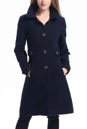 Kimi   Kai Women's "Heather" Wool Walking Coat
