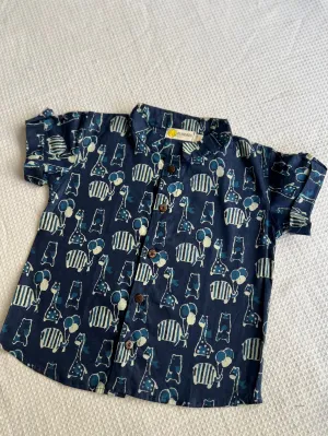 Klingaru Shirt - Indigo Jungle
