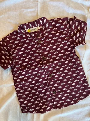 Klingaru Shirt - Maroon Cars