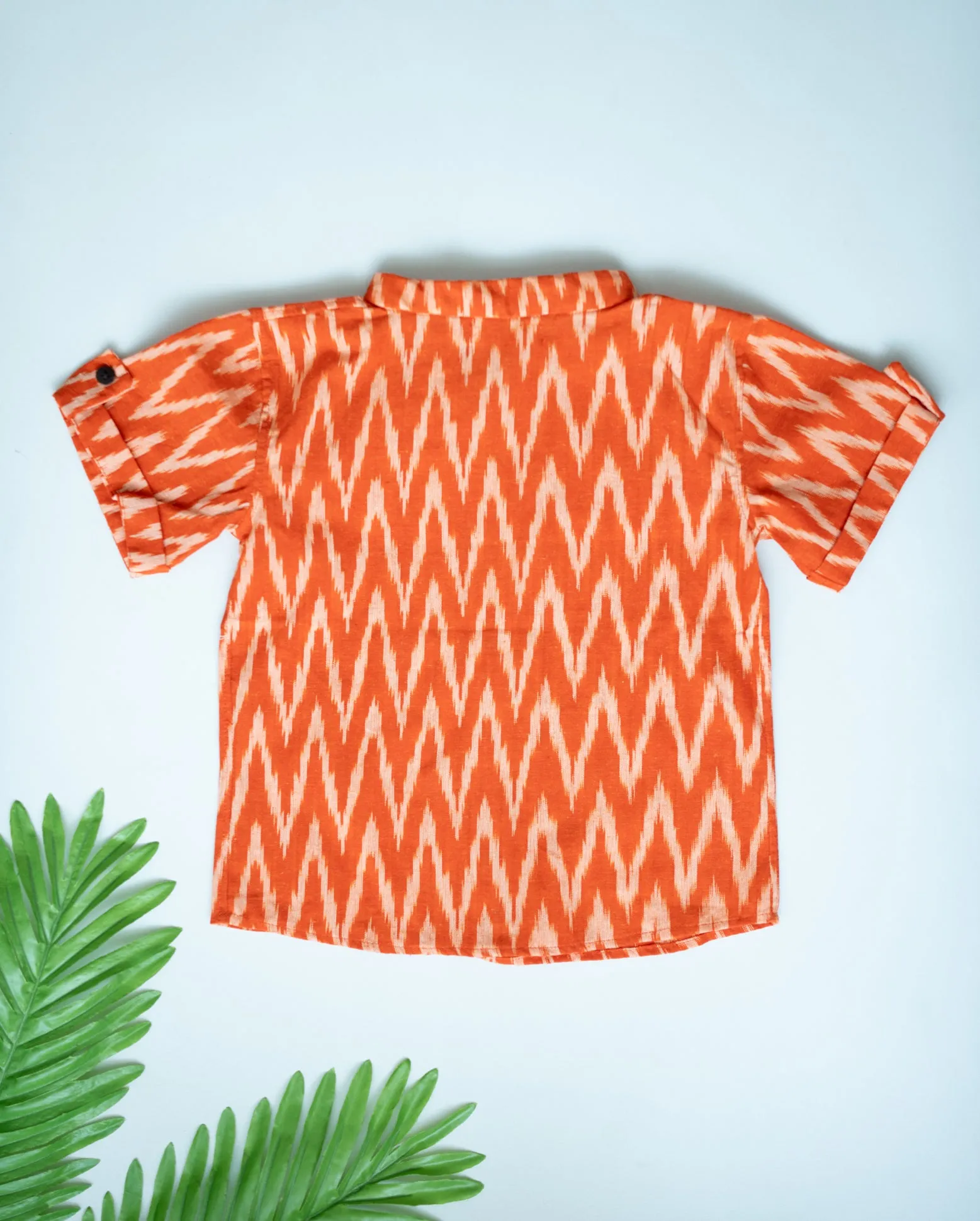 Klingaru Shirt - Orange Ikat