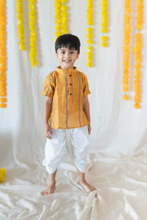Klingaru Short Kurta - Haldi Yellow