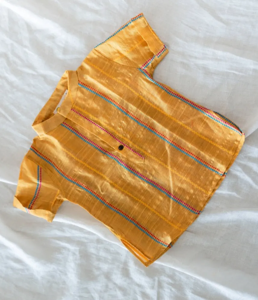 Klingaru Short Kurta - Haldi Yellow