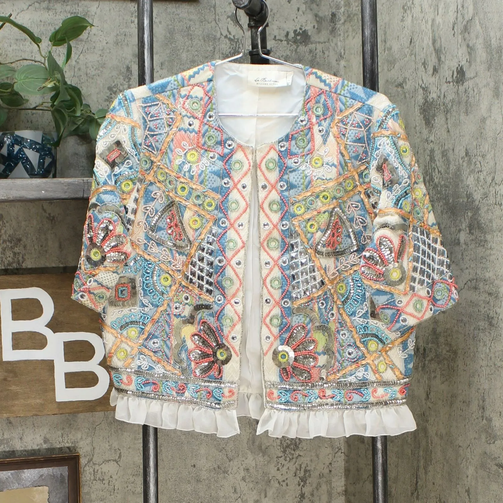 LaBellum by Hillary Scott Women's Hero Embellished Jacket