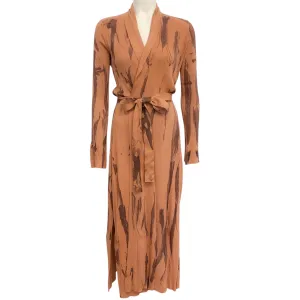 L'Agence Beige Tie Dye Mahika Duster Cardigan