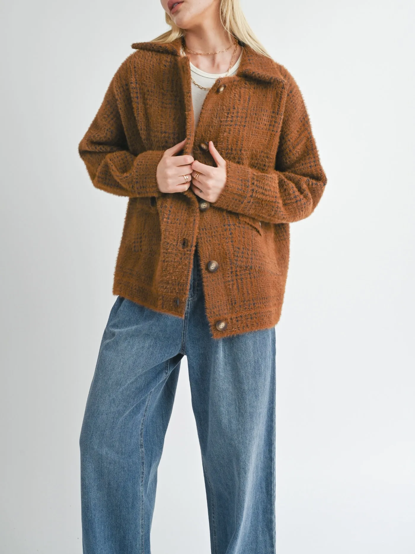 Laura Plaid Jacket