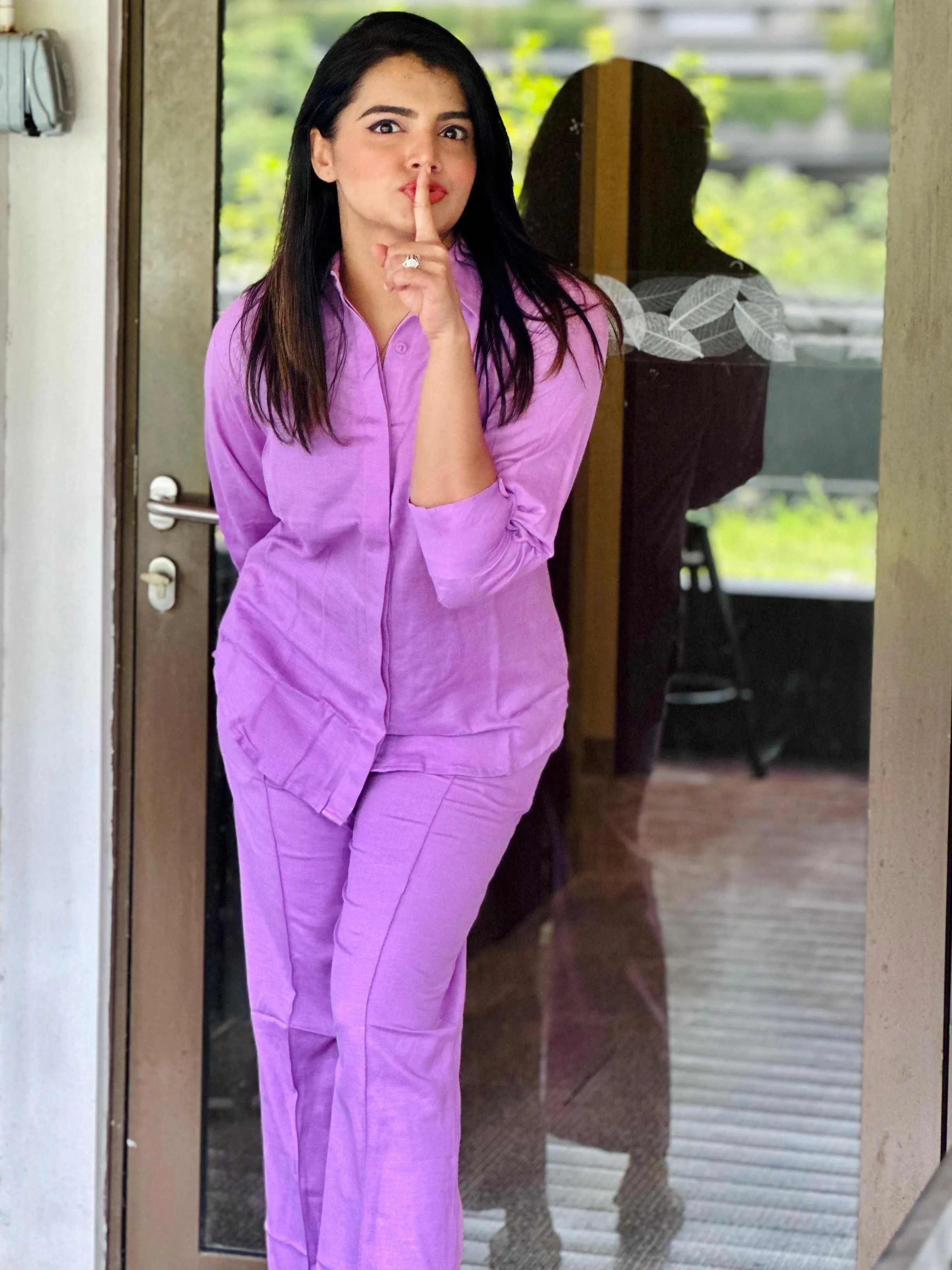 Lavender Co-Ord Set (Women)