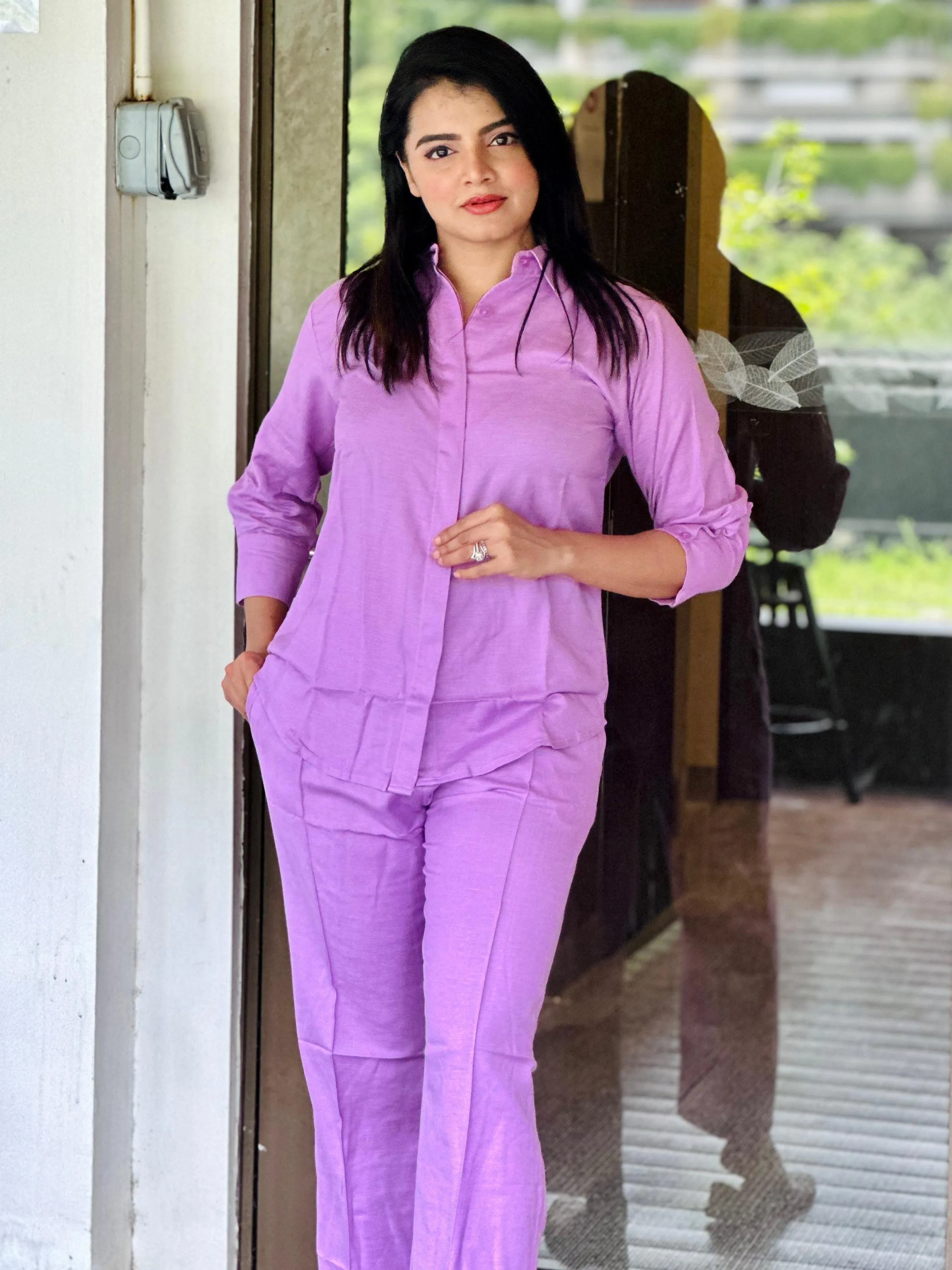 Lavender Co-Ord Set (Women)