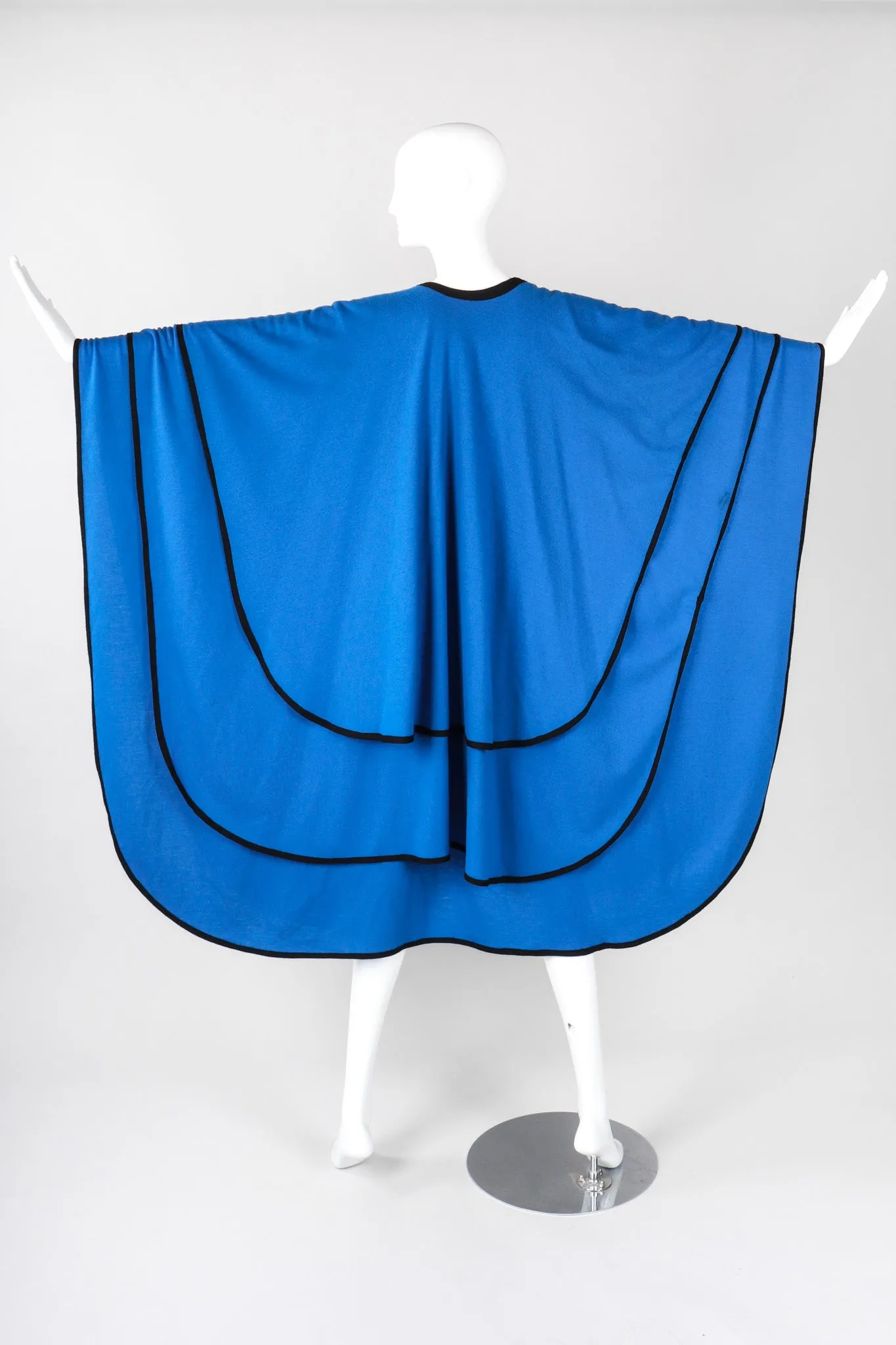 Layered Wool Cape