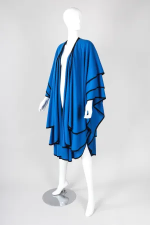 Layered Wool Cape