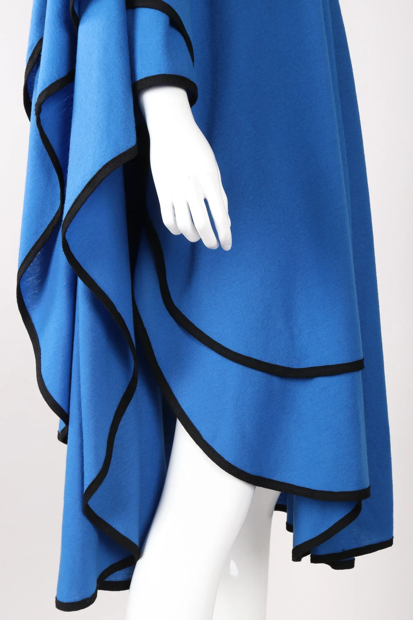 Layered Wool Cape