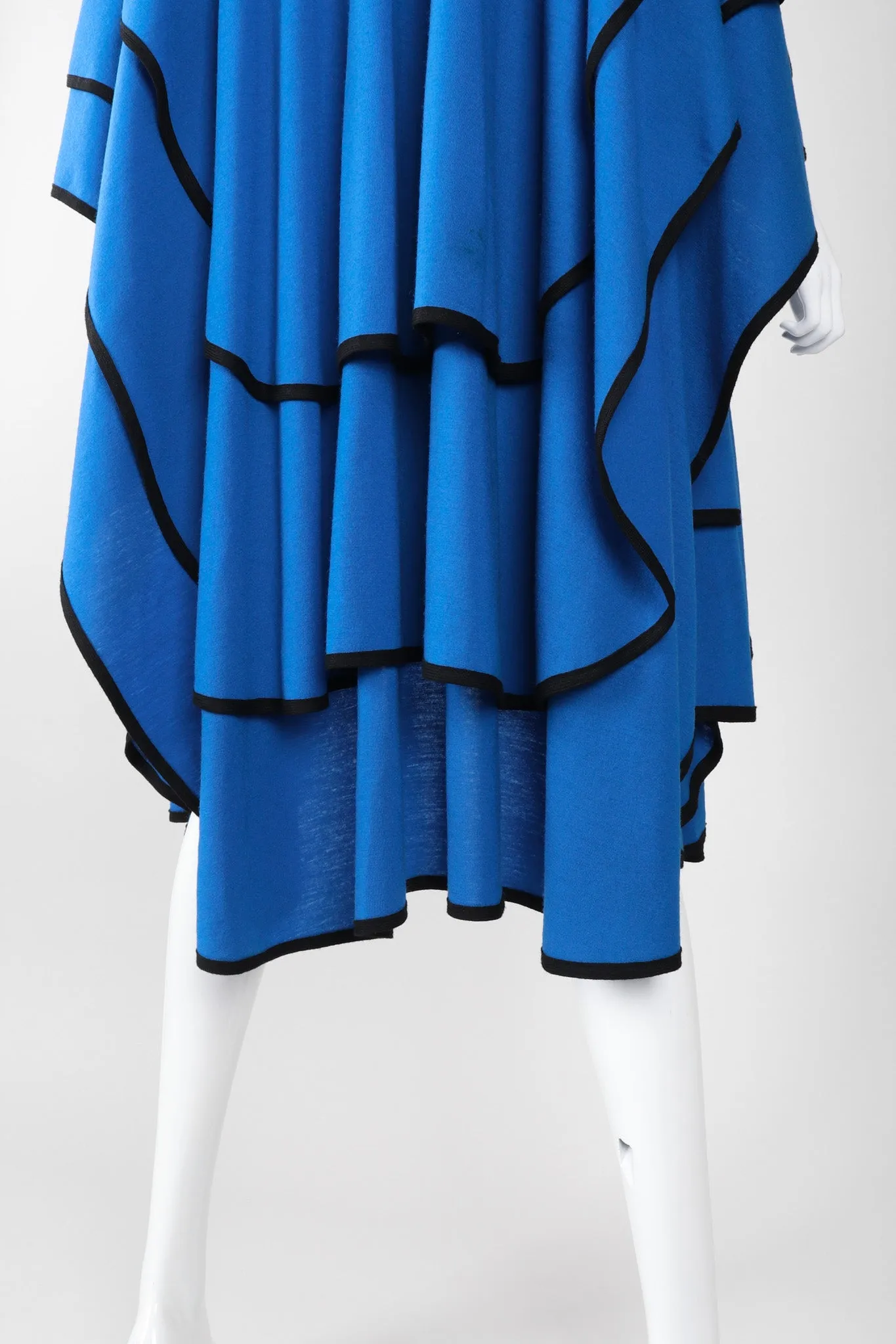 Layered Wool Cape