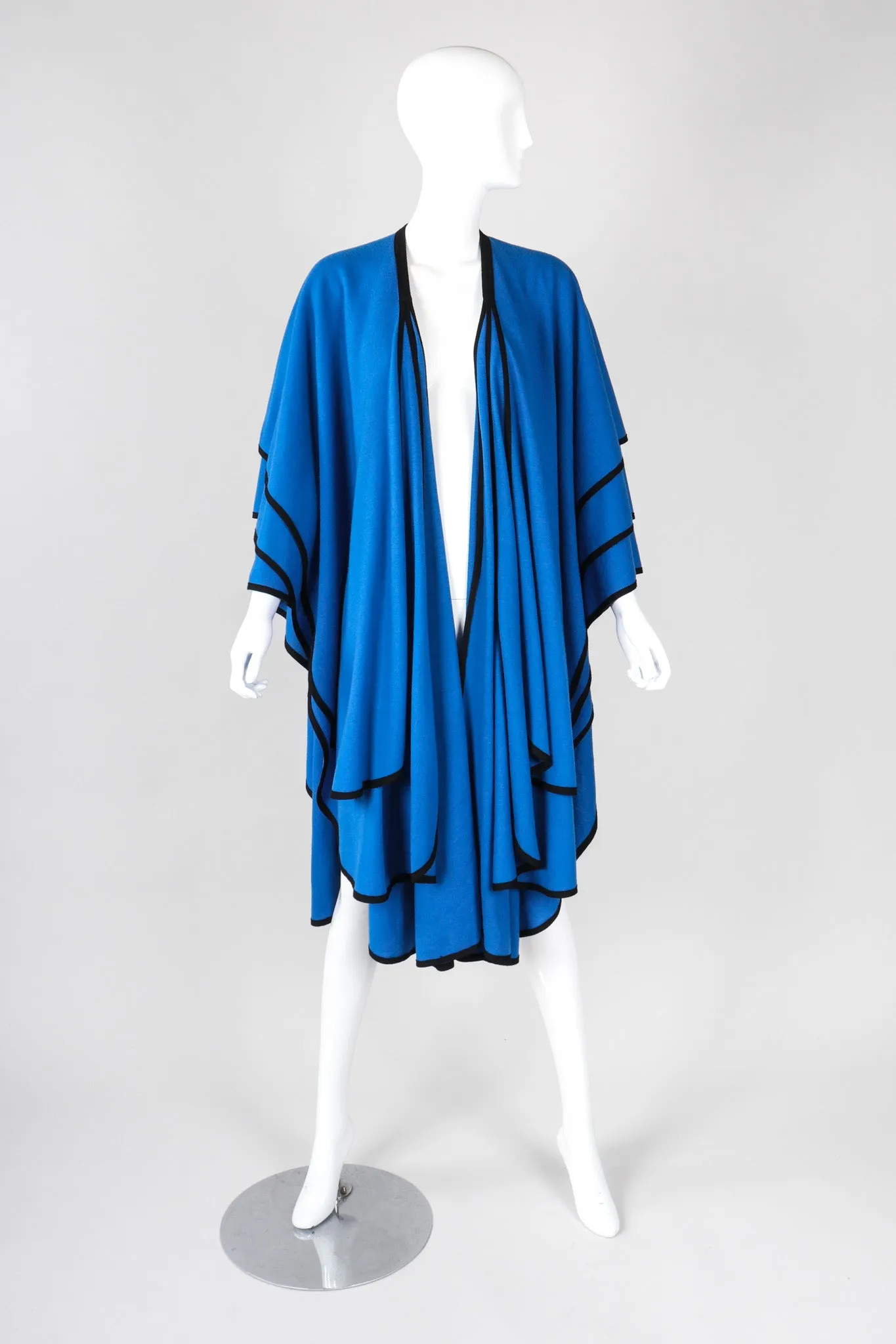 Layered Wool Cape