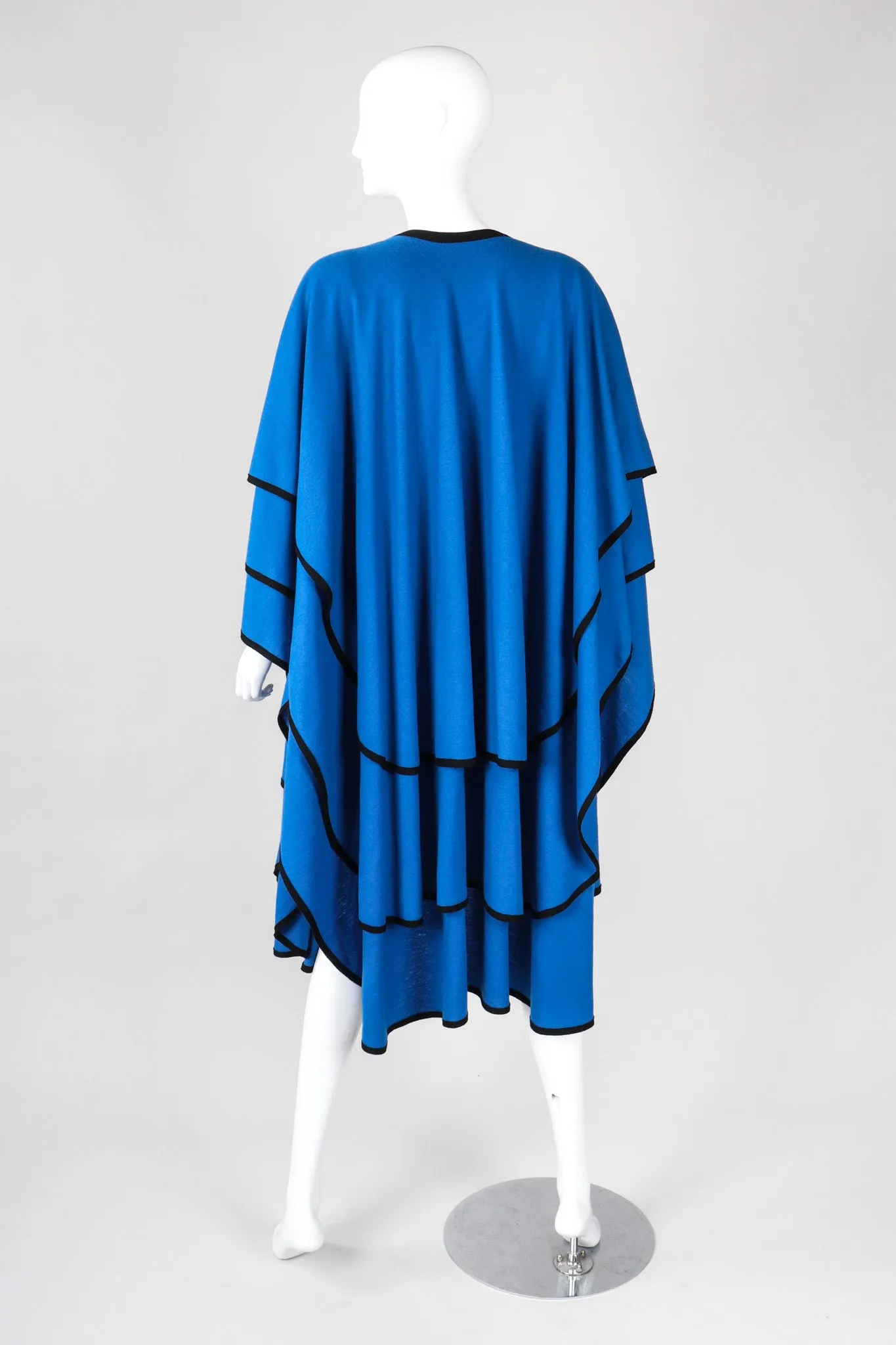Layered Wool Cape