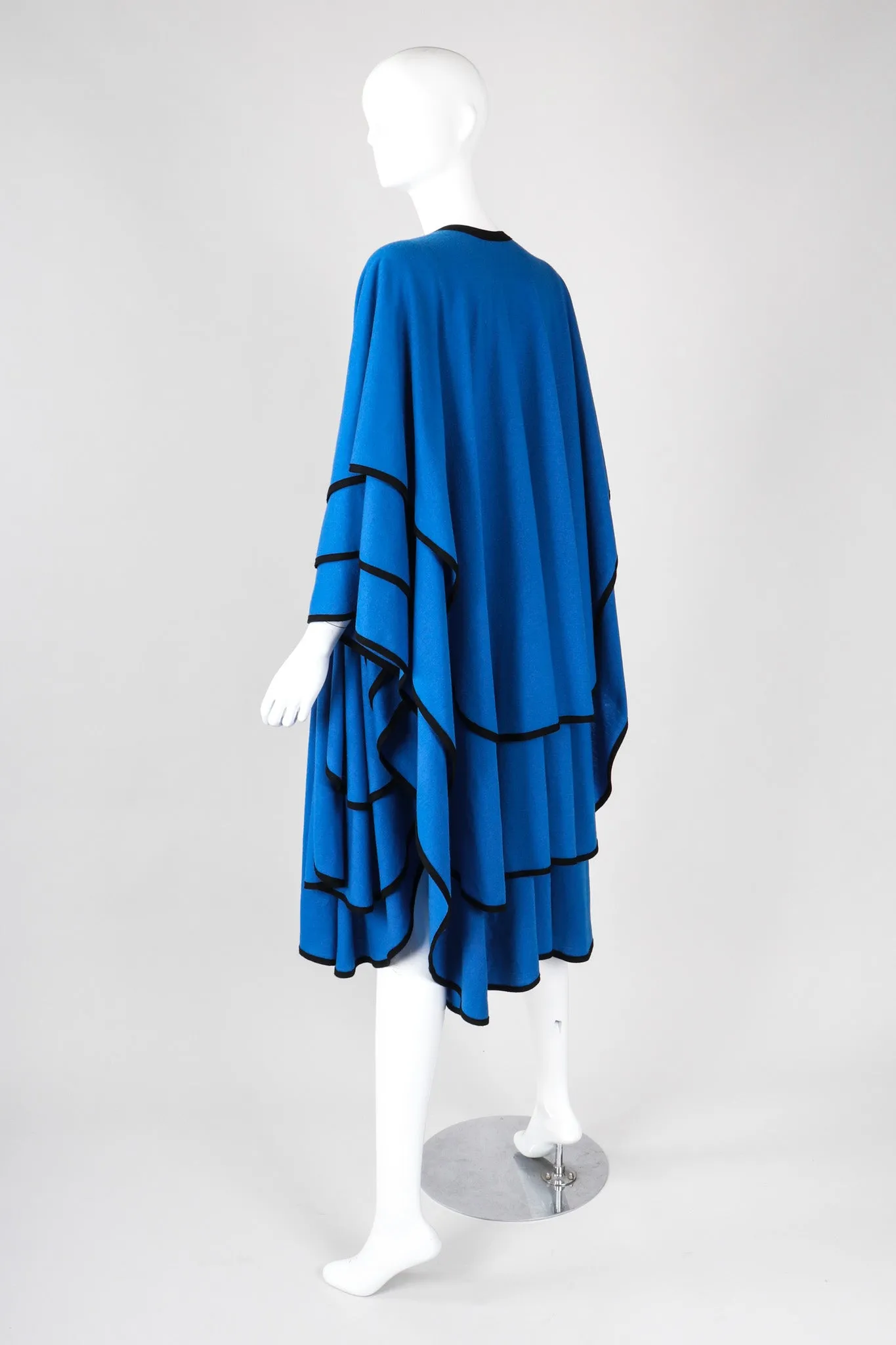 Layered Wool Cape
