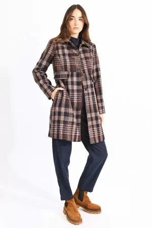 Leeds Plaid Coat