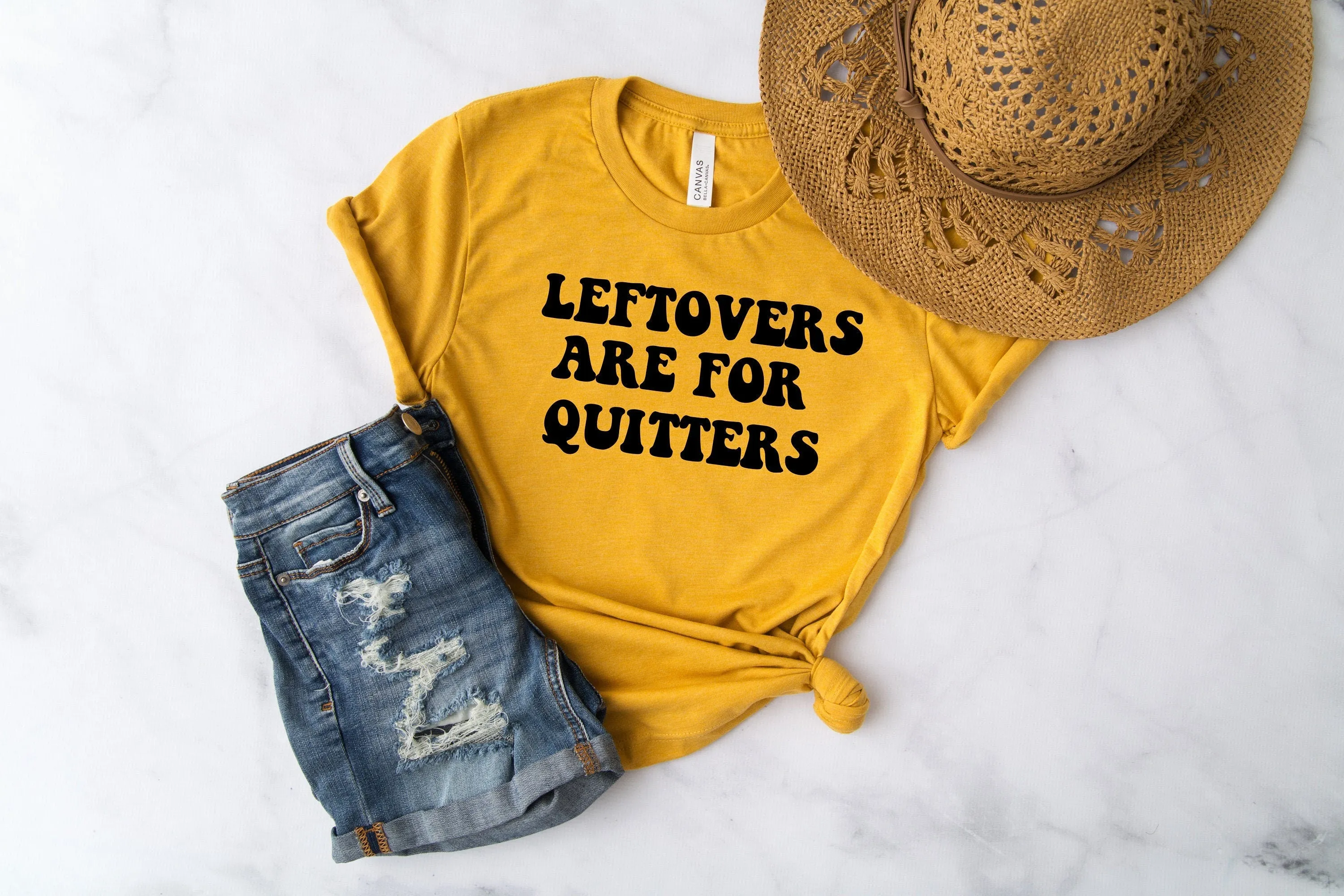 Leftovers Are For Quitters Thanksgiving T-Shirt