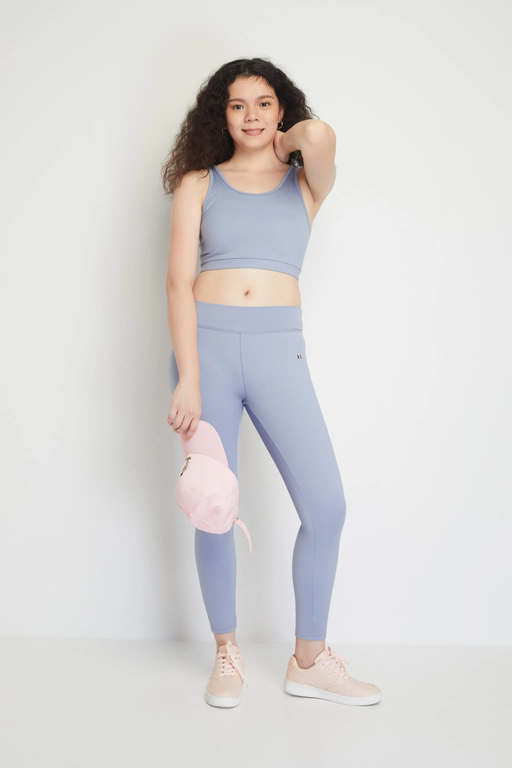 Leilanne Women Sport Bra (Sky Blue)