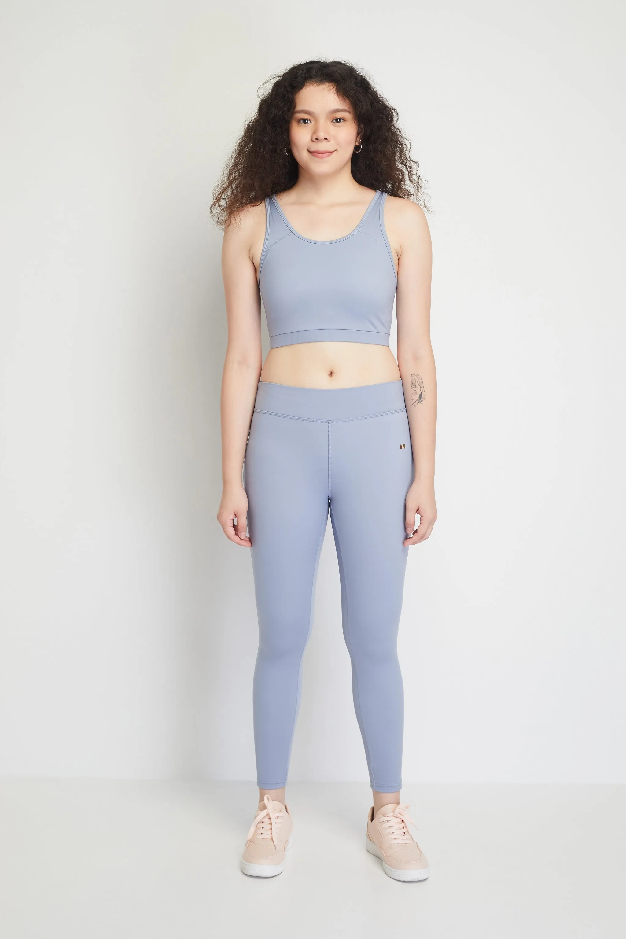 Leilanne Women Sport Bra (Sky Blue)