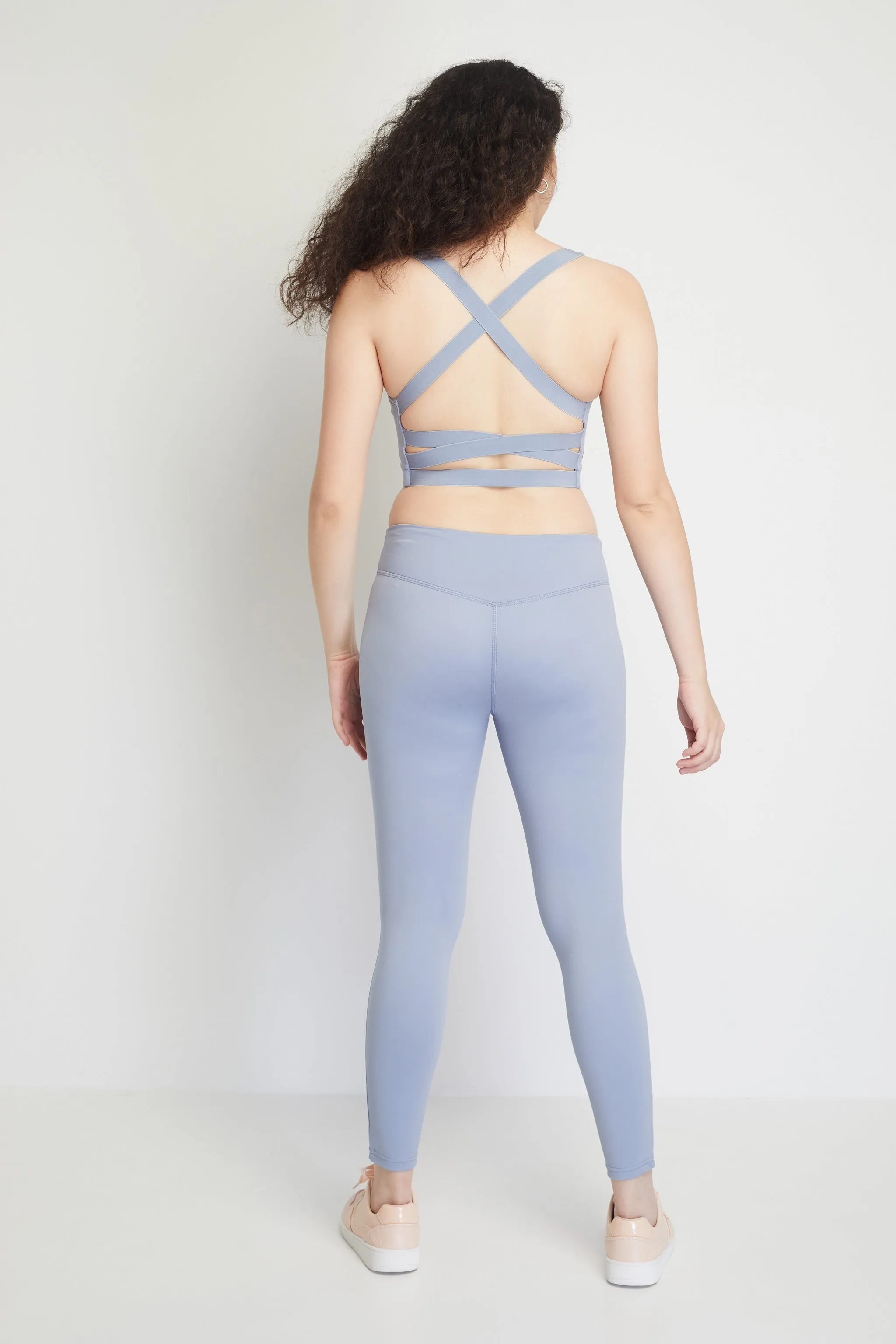 Leilanne Women Sport Bra (Sky Blue)