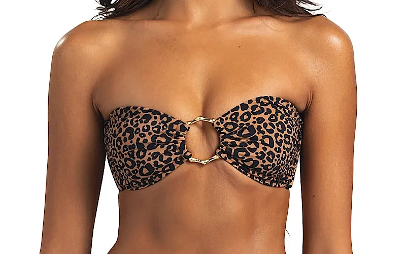 Leopard Love Bandeau Bikini