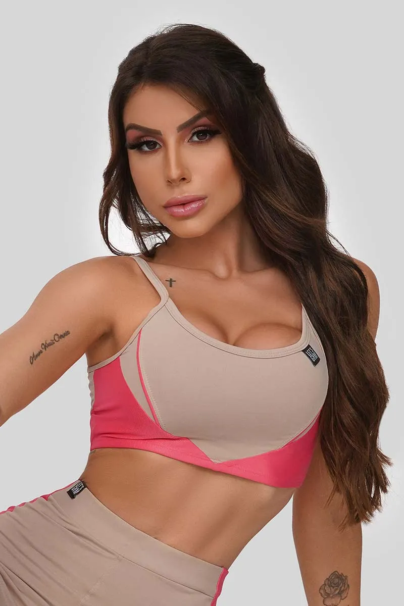 Let's Gym Sahara Bra Top