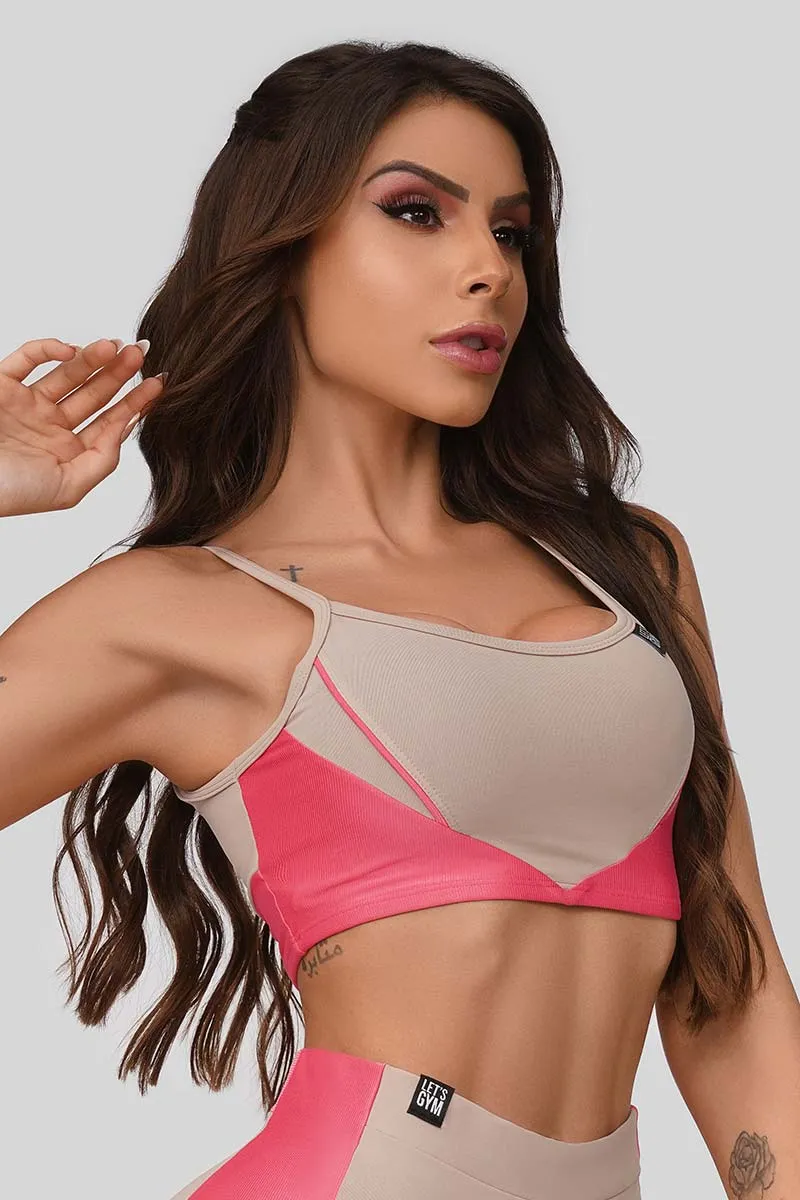 Let's Gym Sahara Bra Top