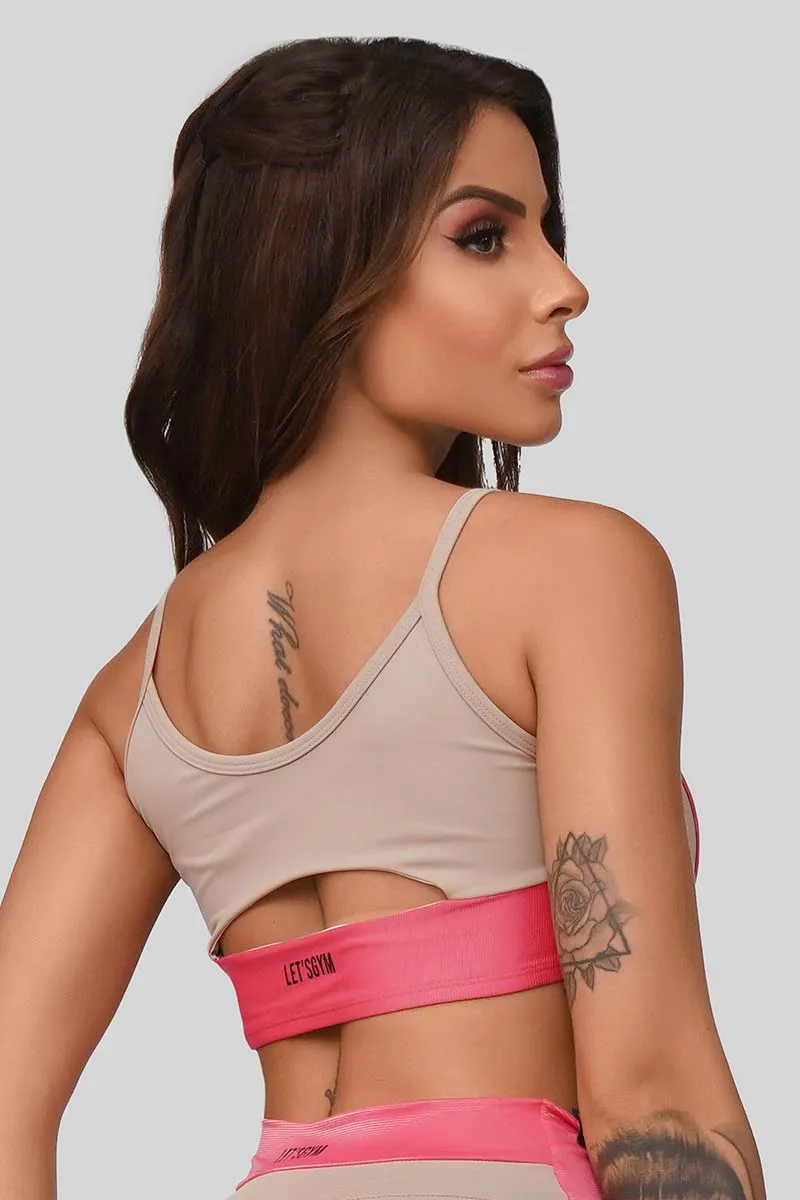 Let's Gym Sahara Bra Top