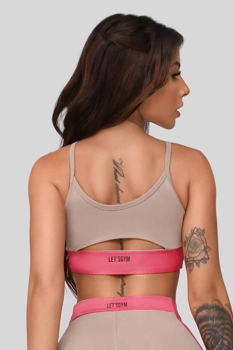 Let's Gym Sahara Bra Top