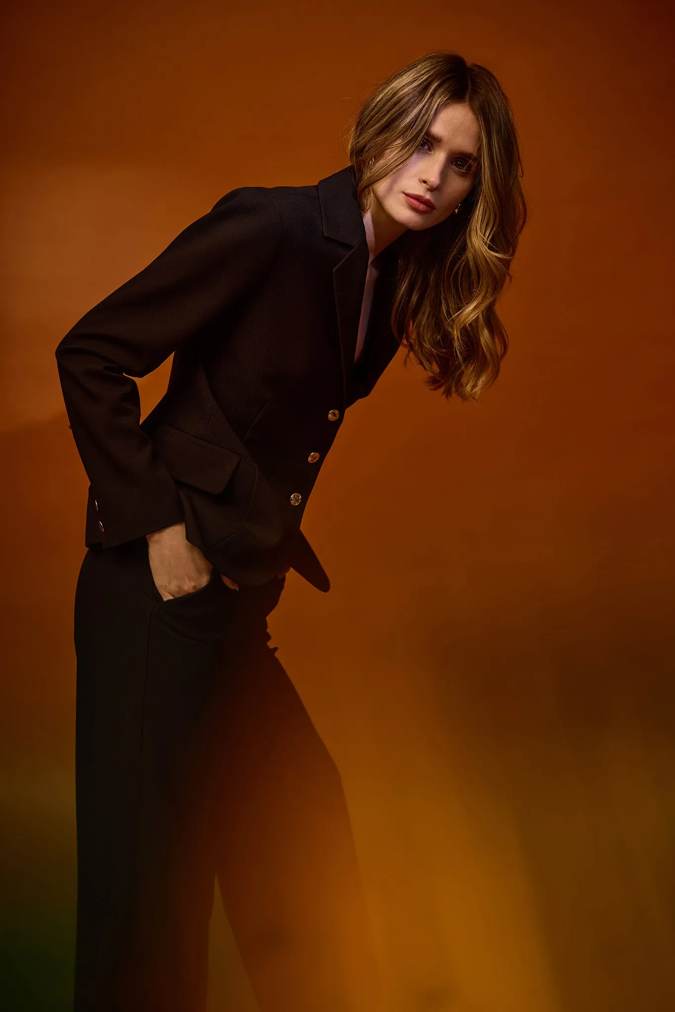 Lichen Blazer Black