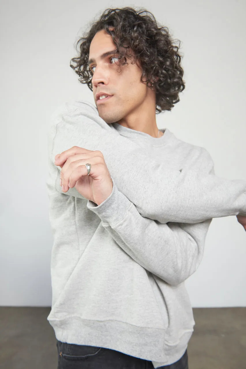 Light Gray Crewneck Pullover