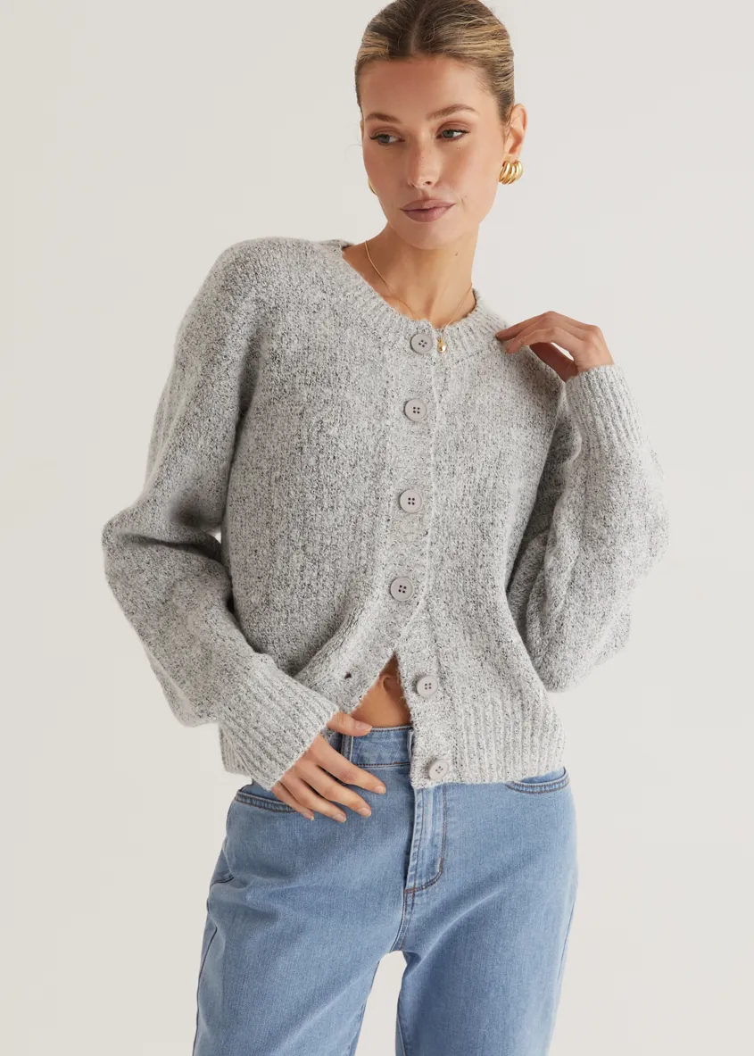 Lillian Cardigan - Grey