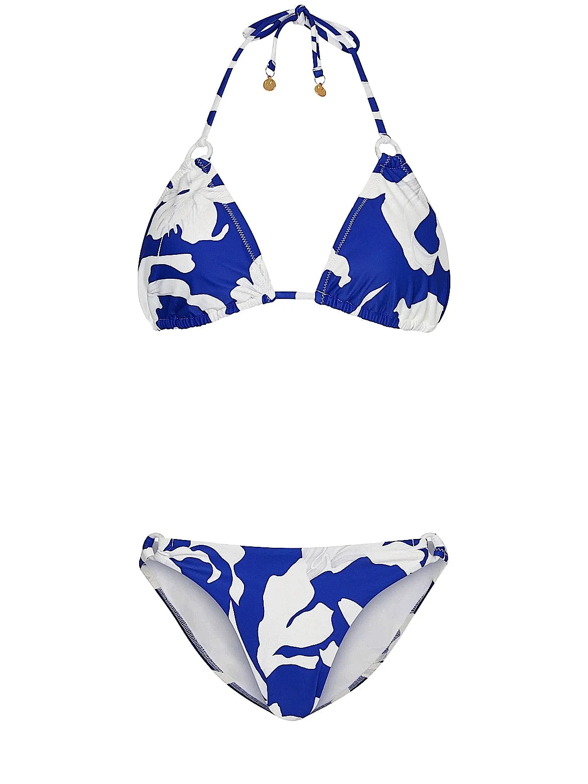 Lily Silhouette Triangle-Lily Silhouette Ring Bikini