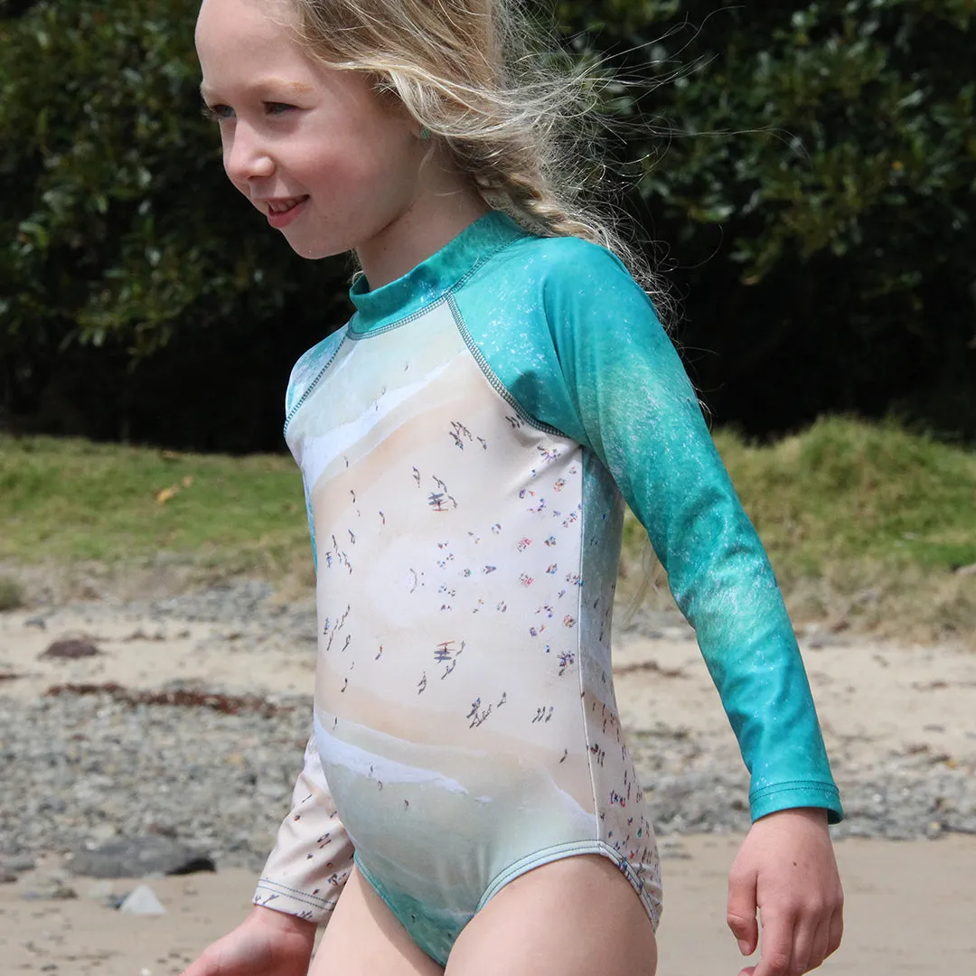 Limited Edition Sydney Beach Rash Suit Kids Briefs