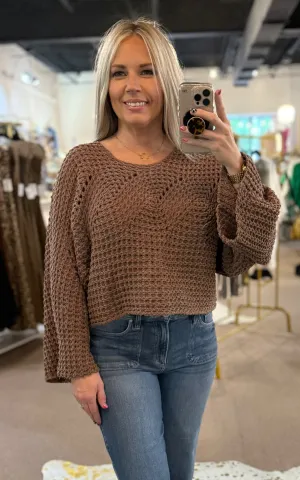 Linger Over Coffee Sweater