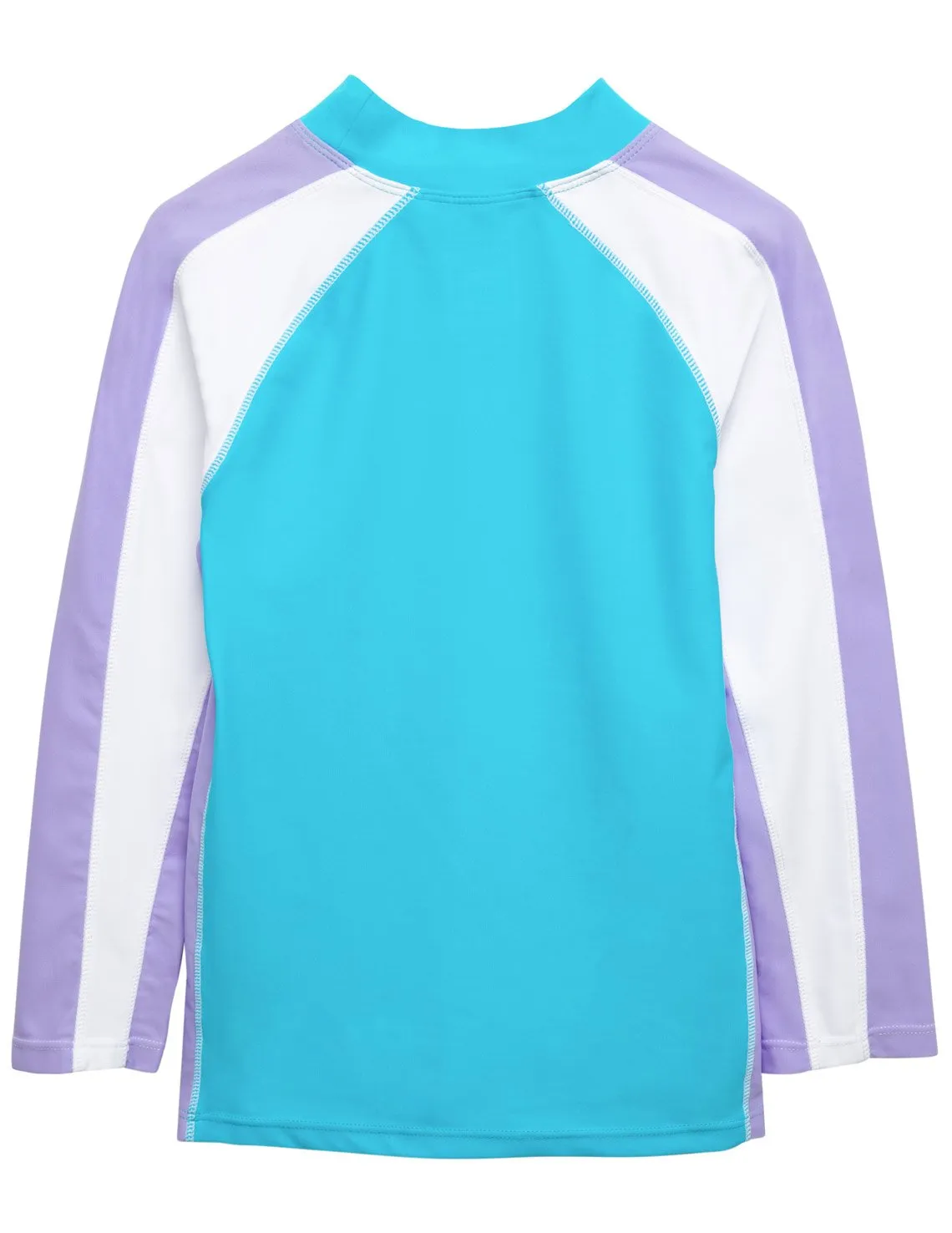Long Sleeve Rash Guard - Maui Blue