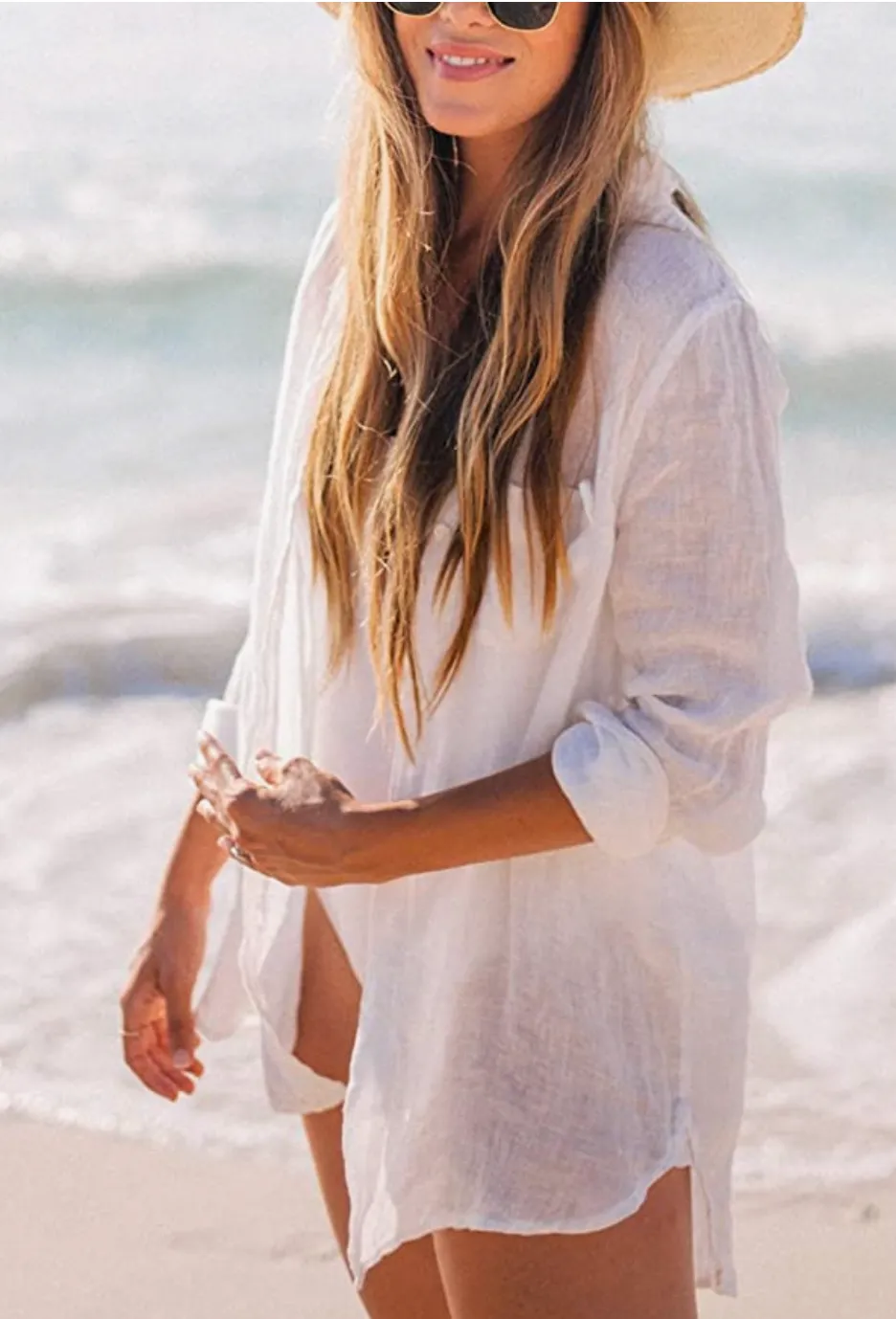 Longsleeve Beach Blouse