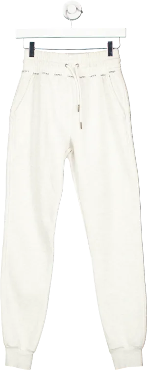 Lounge White Joggers XS