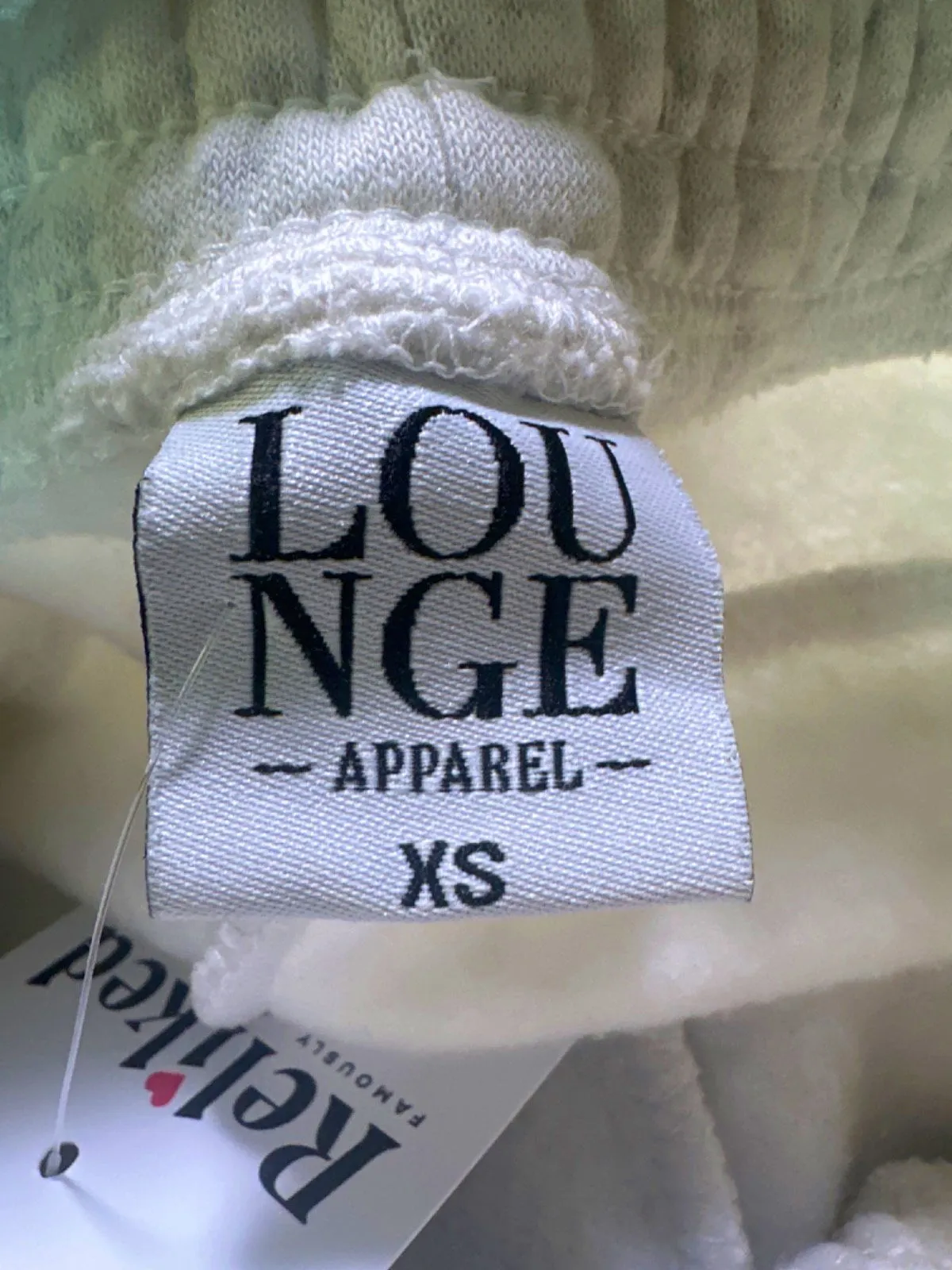 Lounge White Joggers XS