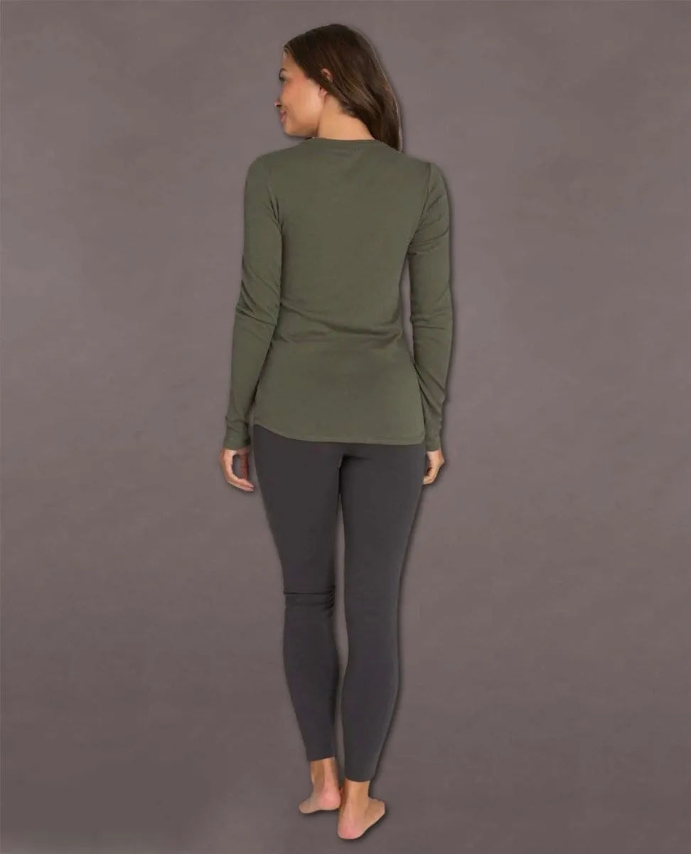 Malibu Jersey Crew Olive