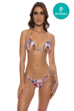 MARACUYA KISSES REVERSIBLE BIKINI