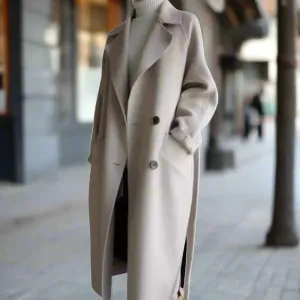 Marie - Classic long women's coat