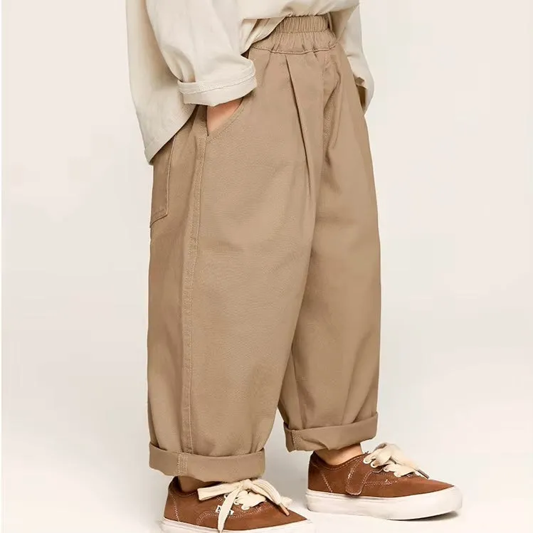 Mattia Everyday Oversize Wide Chino (Camel)