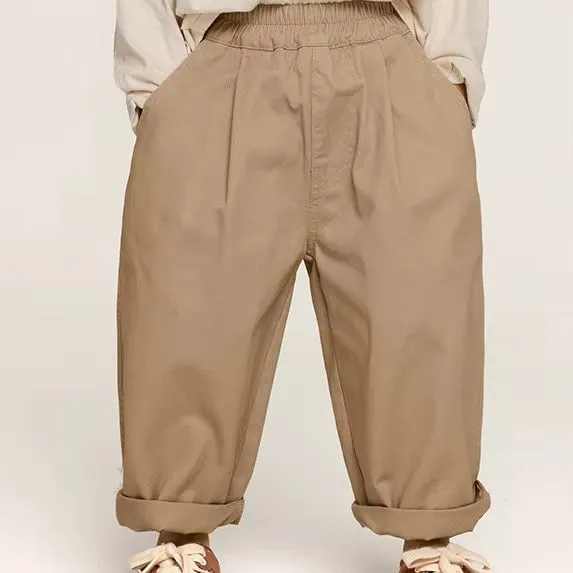 Mattia Everyday Oversize Wide Chino (Camel)