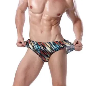 Men Printing Swim Buttom